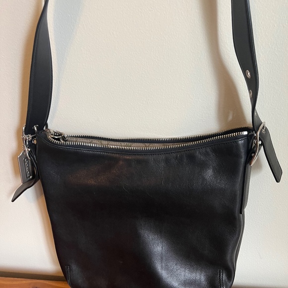 Coach Black Satchel- Medium - Picture 1 of 2